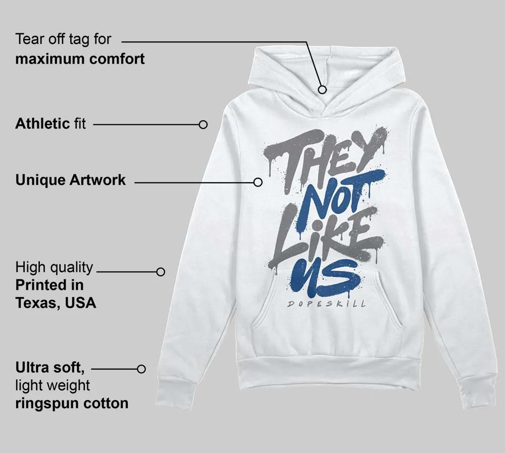 Flint Grey 9s DopeSkill Hoodie Sweatshirt They Not Like Us Graphic sold by DopeSkill product image thumbnail 3