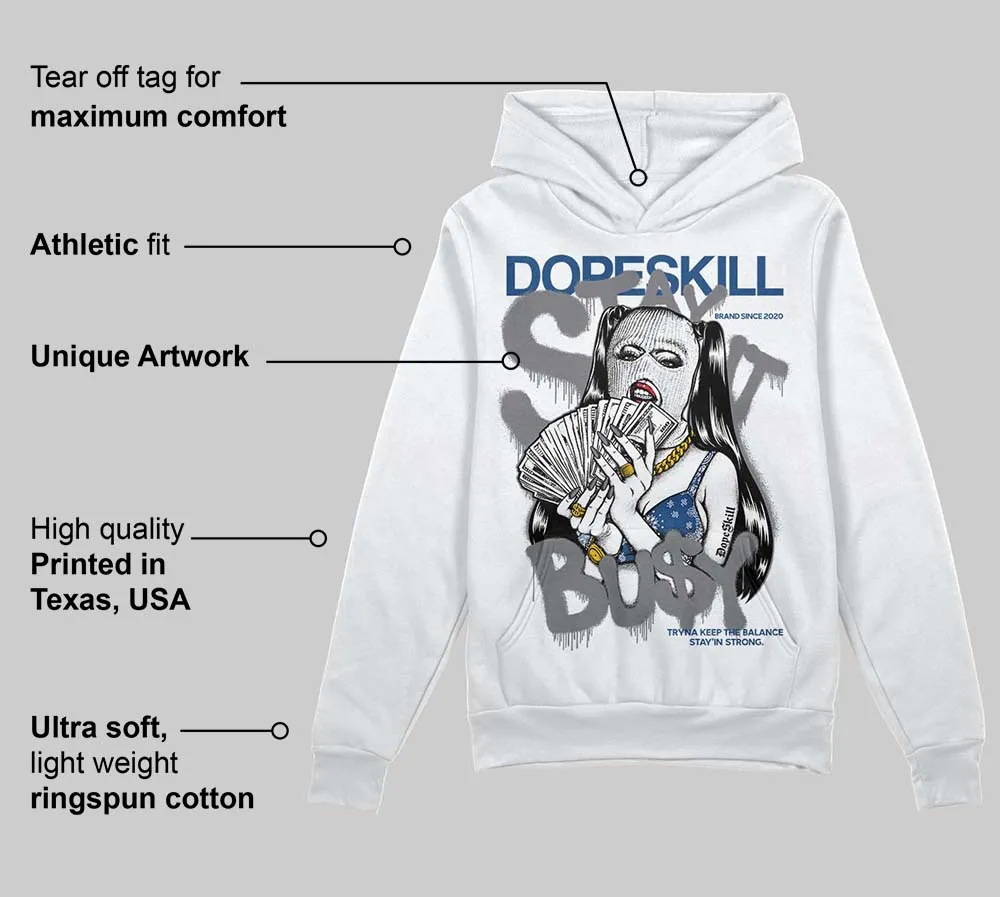 Flint Grey 9s DopeSkill Hoodie Sweatshirt Stay It Busy Graphic sold by DopeSkill product image thumbnail 3