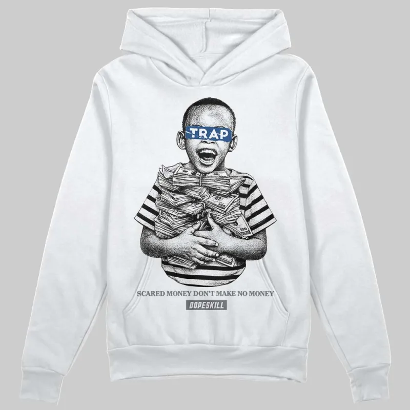 Flint Grey 9s DopeSkill Hoodie Sweatshirt Scared Money Don't Make No Money Graphic made by DopeSkill