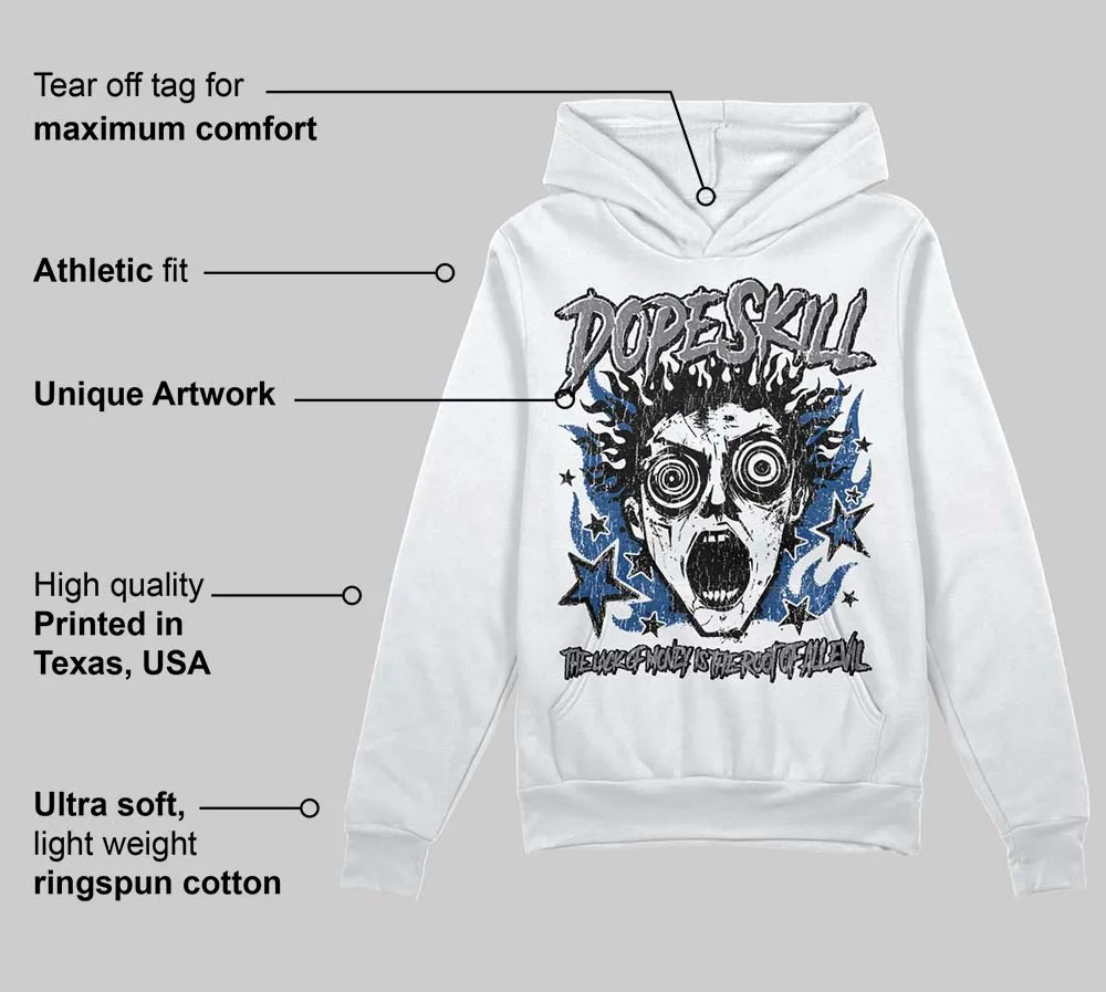 Flint Grey 9s DopeSkill Hoodie Sweatshirt Root of Evil Graphic sold by DopeSkill product image thumbnail 3