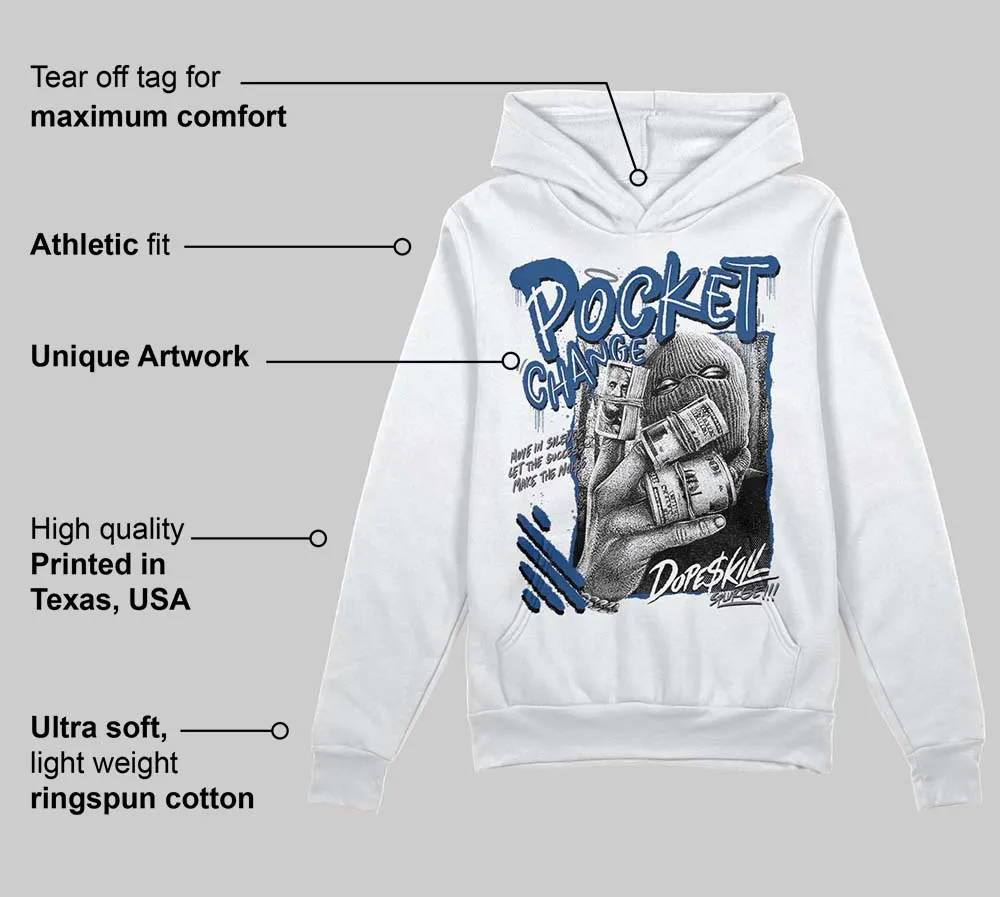 Flint Grey 9s DopeSkill Hoodie Sweatshirt Pocket Change Graphic sold by DopeSkill product image thumbnail 3