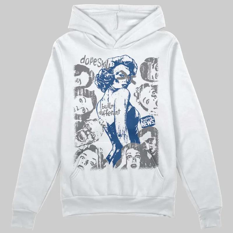 Flint Grey 9s DopeSkill Hoodie Sweatshirt Built Different Graphic sold by DopeSkill