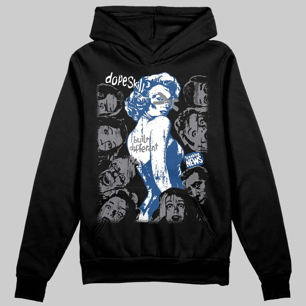 Flint Grey 9s DopeSkill Hoodie Sweatshirt Built Different Graphic sold by DopeSkill product image thumbnail 2