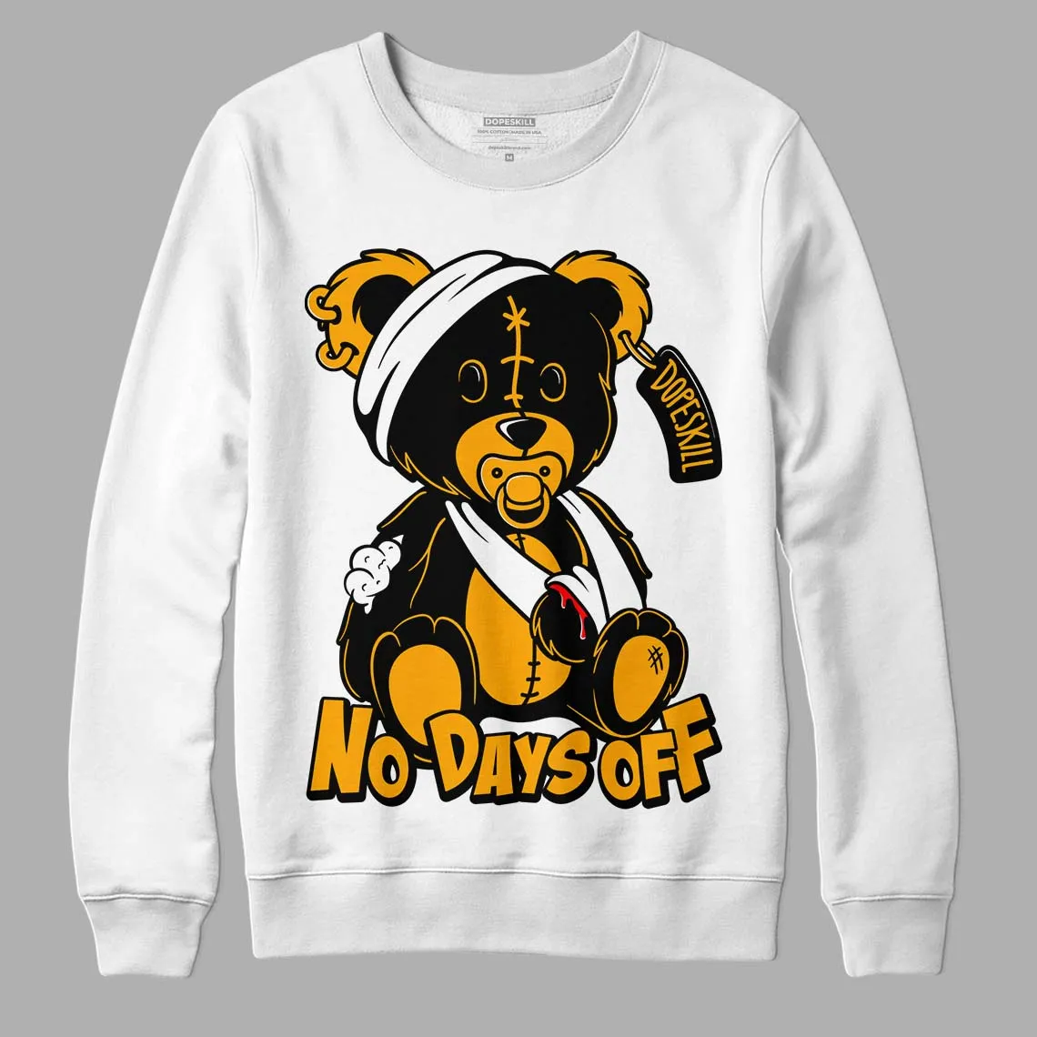 Black Taxi 12s DopeSkill Sweatshirt Hurt Bear Graphic sold by DopeSkill product image thumbnail 2