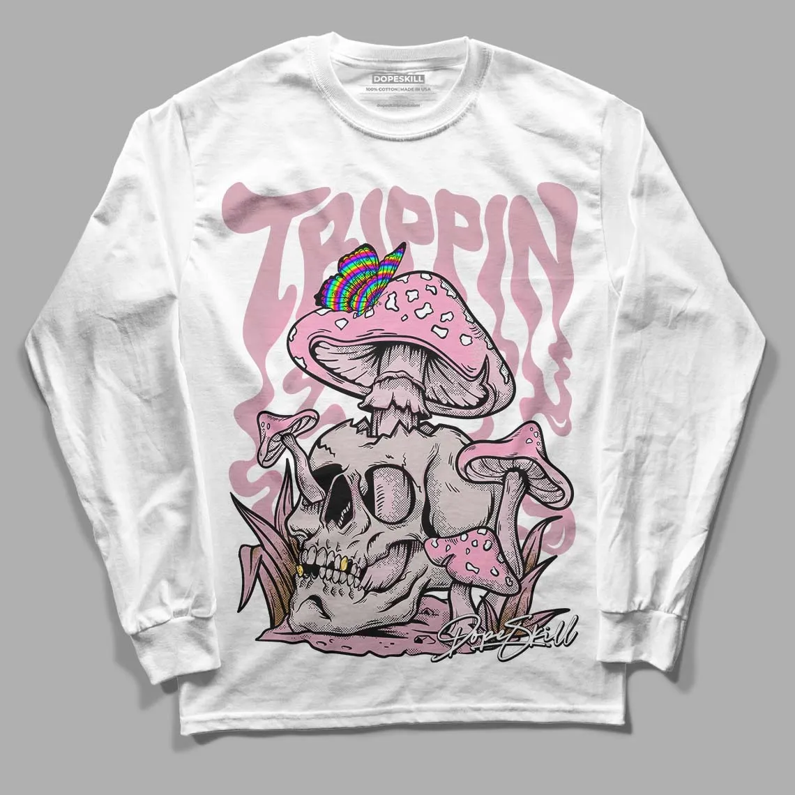 Dunk Low Teddy Bear Pink DopeSkill Long Sleeve T-Shirt Trippin Graphic sold by DopeSkill
