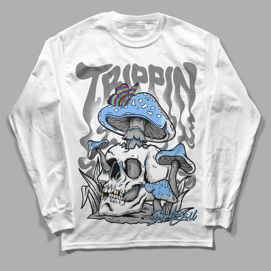 Stealth 12s DopeSkill Long Sleeve T-Shirt Trippin Graphic sold by DopeSkill