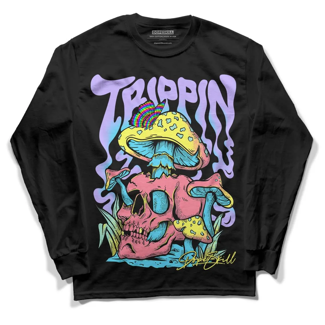 Candy Easter Dunk Low DopeSkill Long Sleeve T-Shirt Trippin Graphic sold by DopeSkill product image thumbnail 2