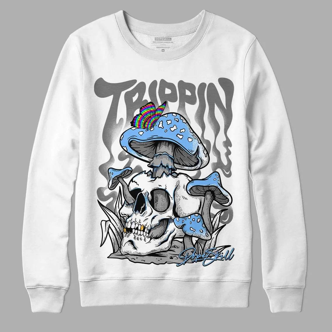 Stealth 12s DopeSkill Sweatshirt Trippin Graphic sold by DopeSkill