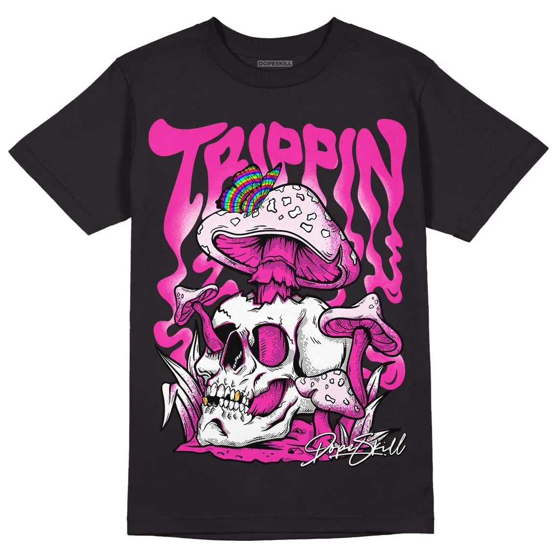 Triple Pink Dunk Low DopeSkill T-Shirt Trippin Graphic sold by DopeSkill product image thumbnail 2