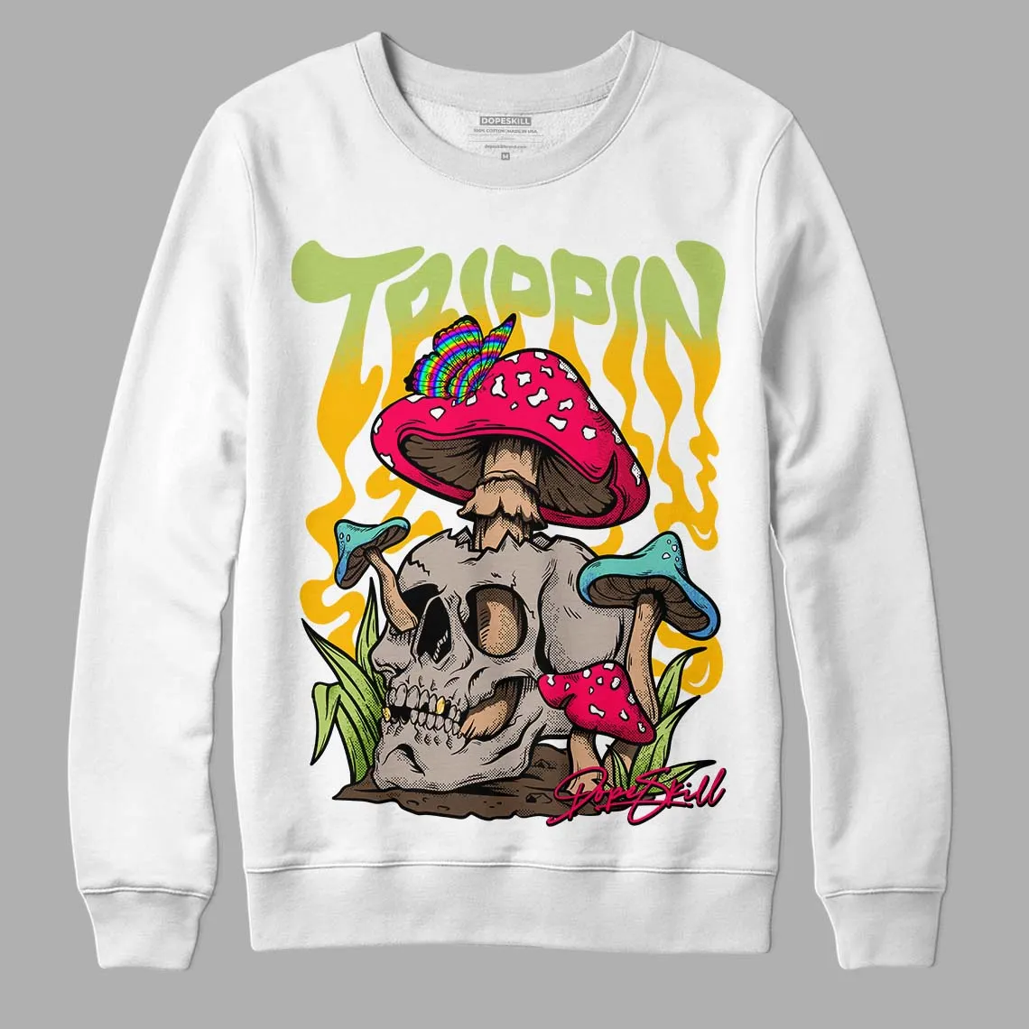 Limited DopeSkill Sweatshirt Trippin Graphic sold by DopeSkill product image thumbnail 2