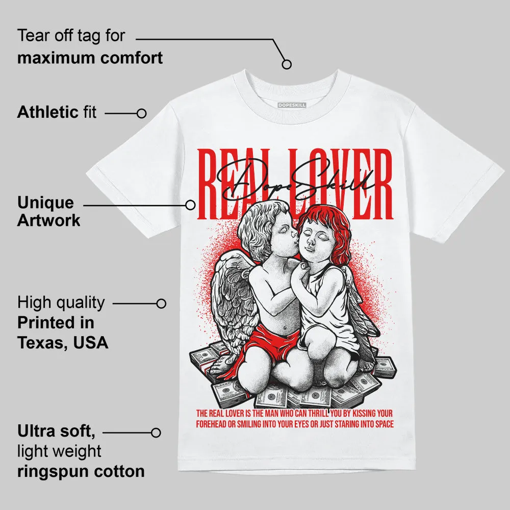 Cherry 11s DopeSkill Unisex T-Shirt Real Lover Graphic sold by DopeSkill product image thumbnail 3