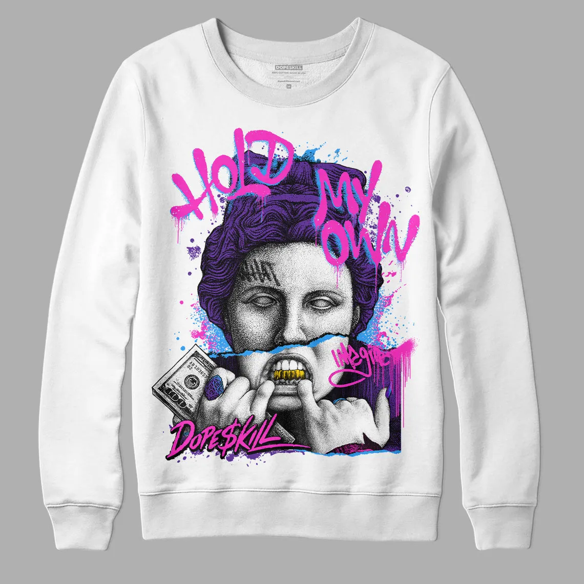 PURPLE Collection DopeSkill Sweatshirt Hold My Own Graphic sold by DopeSkill product image thumbnail 2