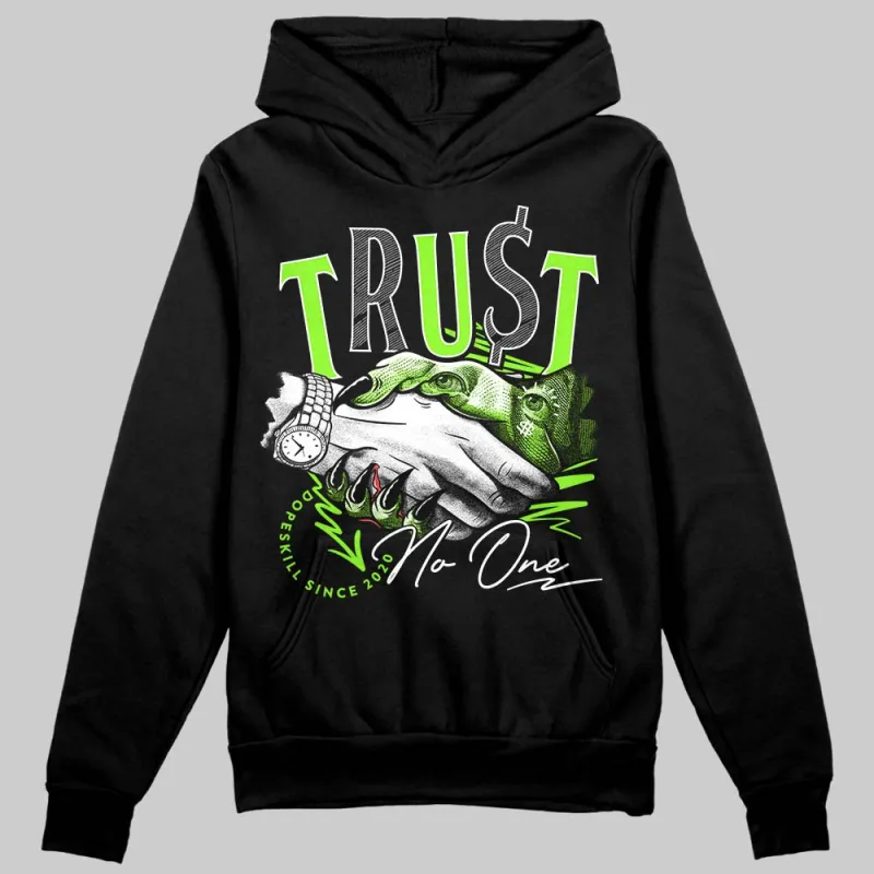 Neon Green Collection DopeSkill Hoodie Sweatshirt Trust No One Graphic sold by DopeSkill
