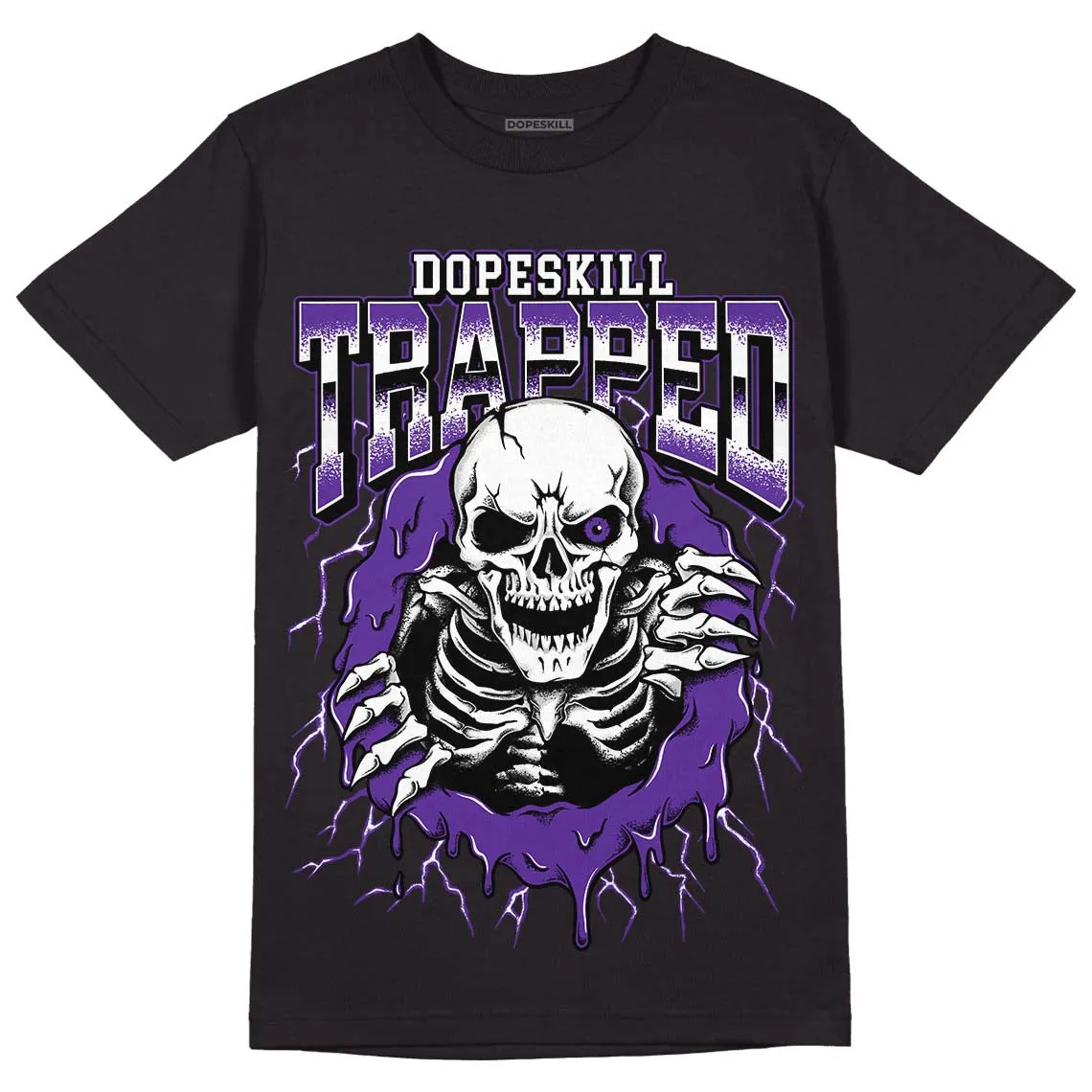 PURPLE Collection DopeSkill T-Shirt Trapped Halloween Graphic sold by DopeSkill