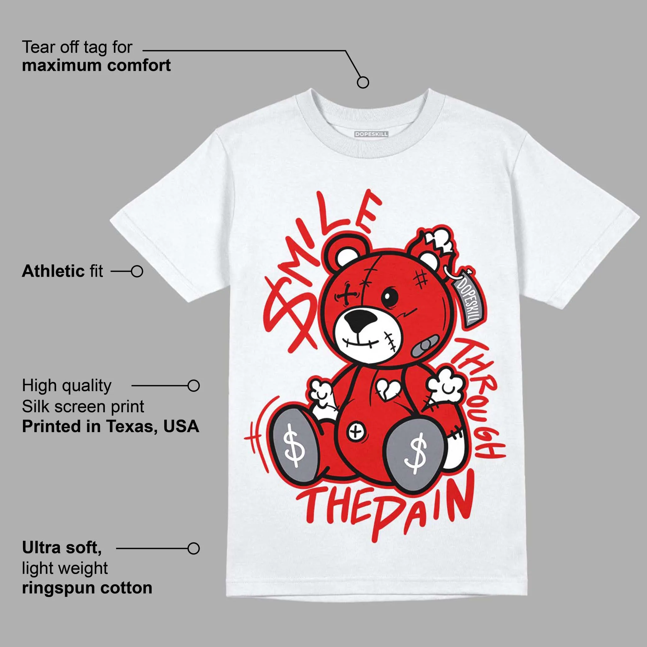 Gym Red 9s DopeSkill T-Shirt BEAN Graphic sold by DopeSkill product image thumbnail 3