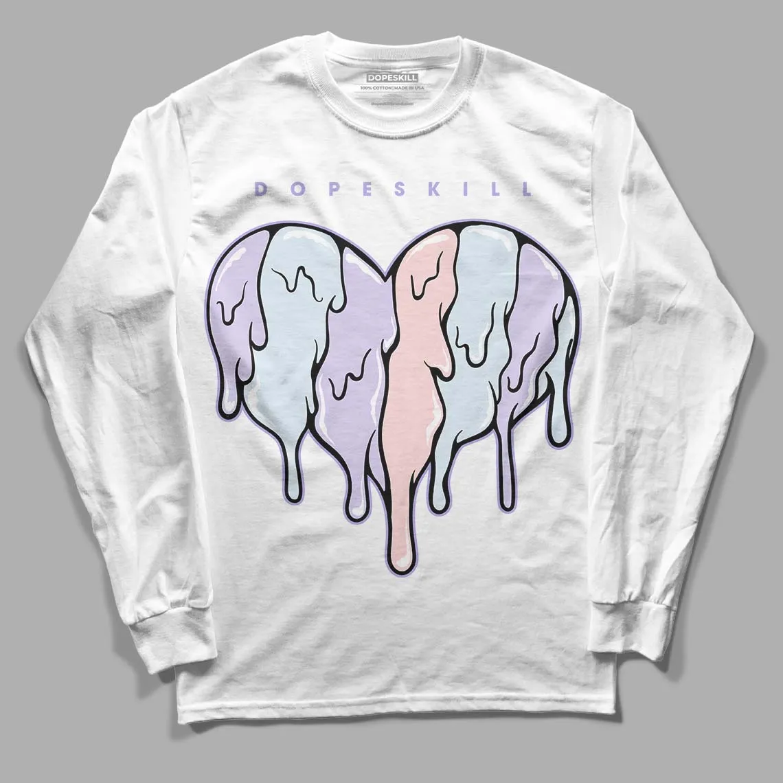 Easter Dunk Low DopeSkill Long Sleeve T-Shirt Slime Drip Heart Graphic sold by DopeSkill