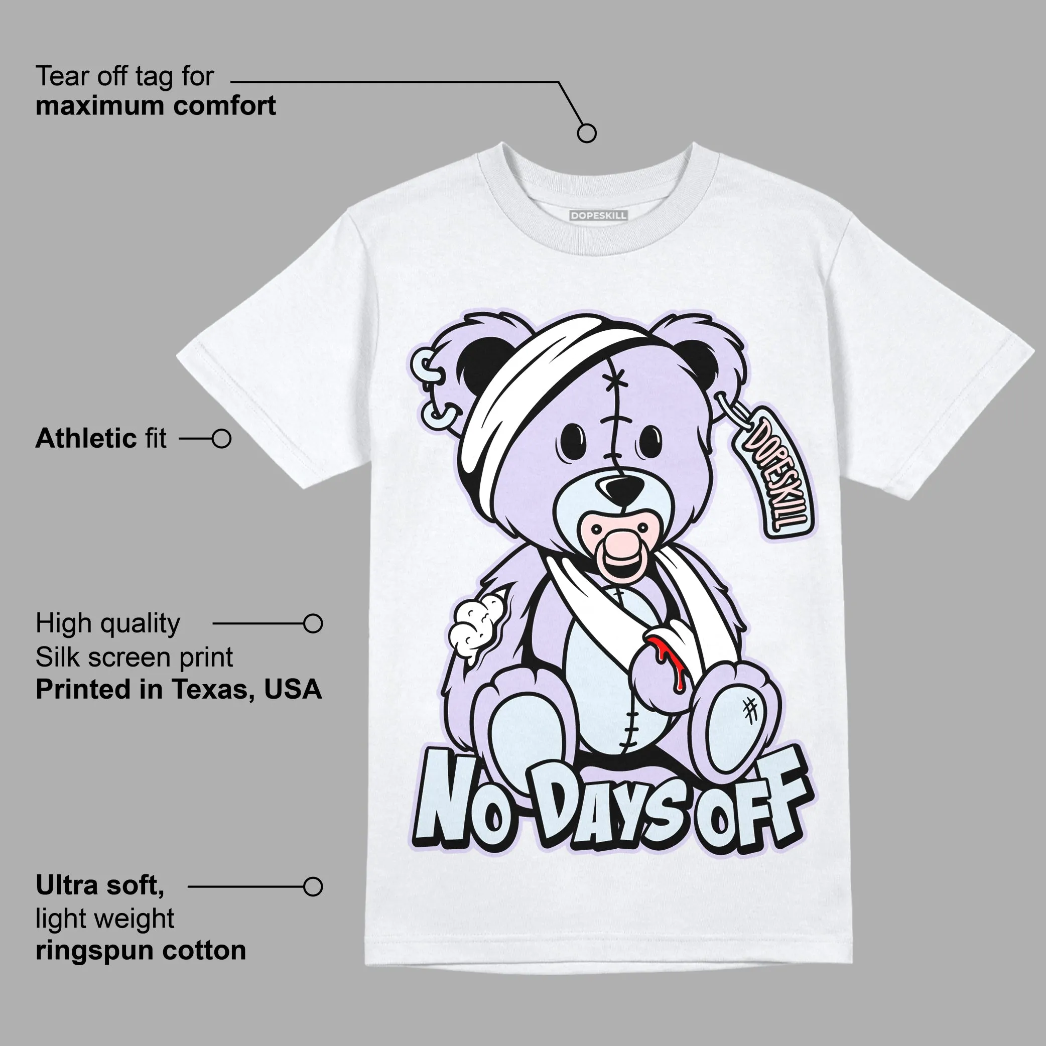 Easter Dunk Low DopeSkill T-Shirt Hurt Bear Graphic sold by DopeSkill product image thumbnail 3