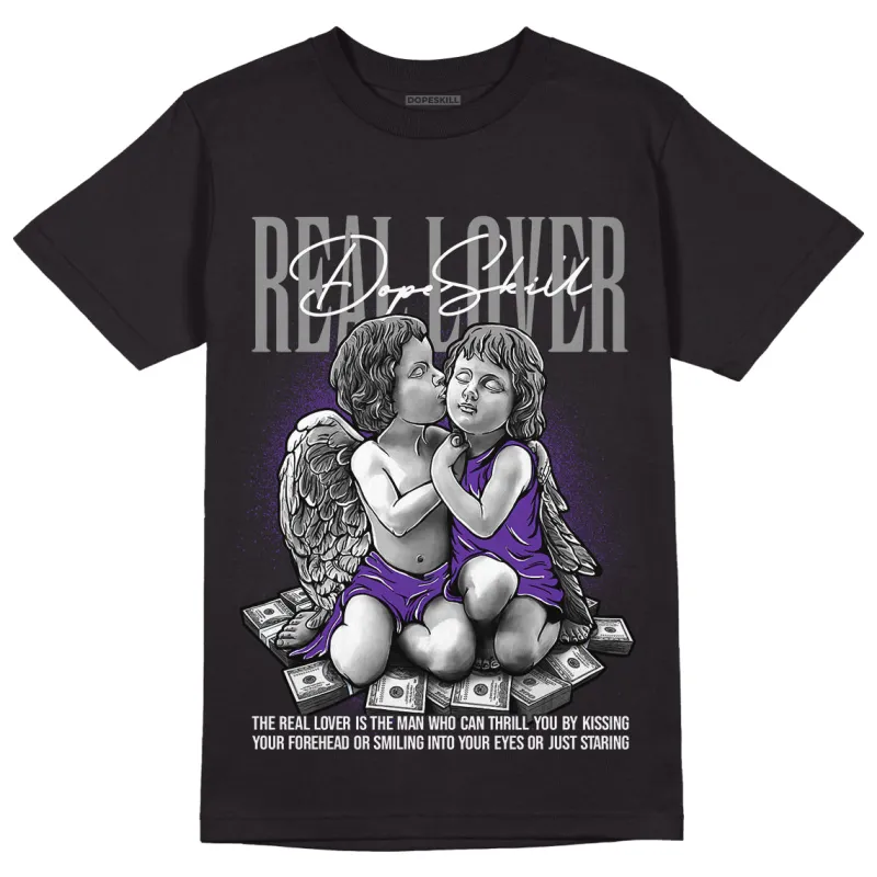 Court Purple 13s DopeSkill T-Shirt Real Lover Graphic sold by DopeSkill