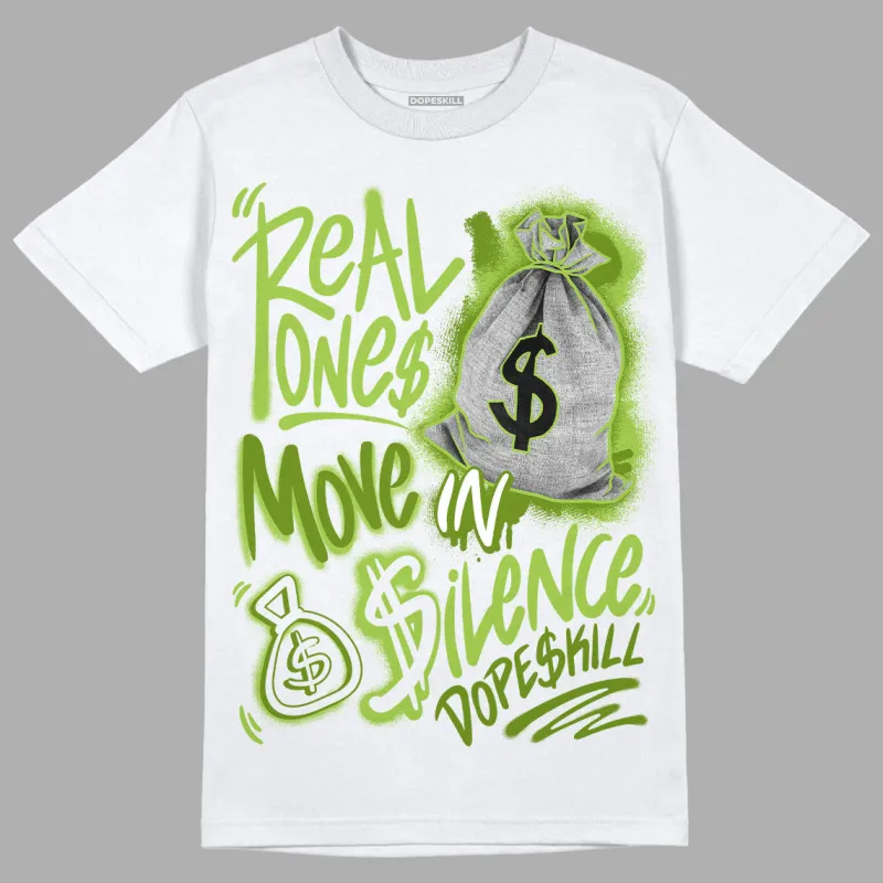 Dunk Low 'Chlorophyll' DopeSkill T-Shirt Real Ones Move In Silence Graphic sold by DopeSkill