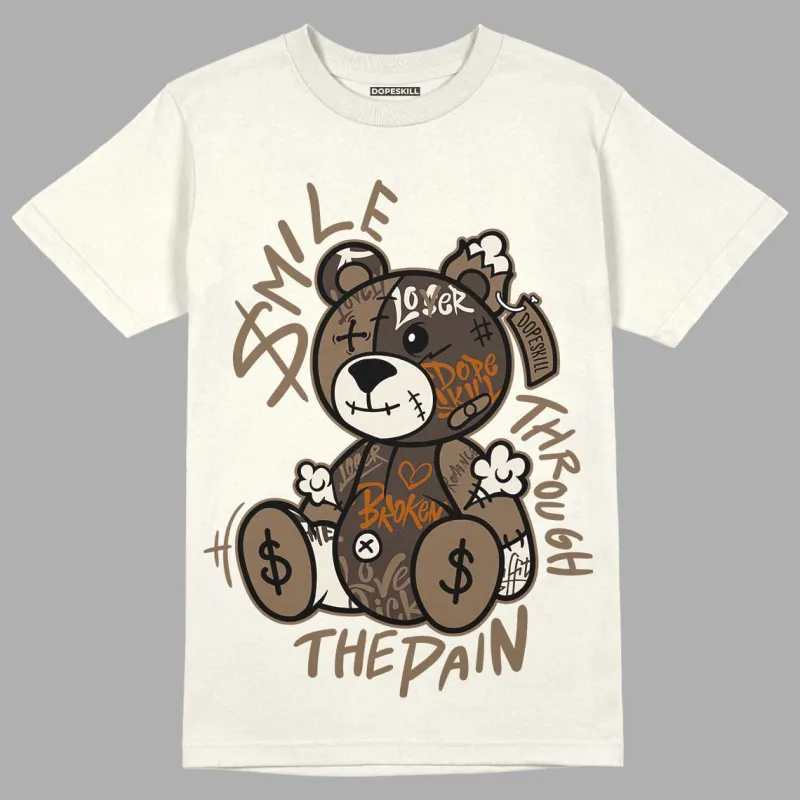 AJ 1 Low OG “Reverse Mocha” DopeSkill Sail T-shirt Smile Through The Pain Graphic sold by DopeSkill
