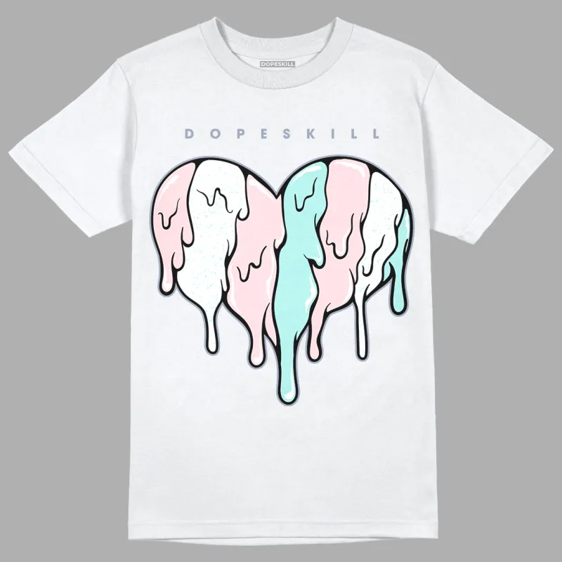 AJ 5 Easter DopeSkill T-Shirt Slime Drip Heart Graphic sold by DopeSkill