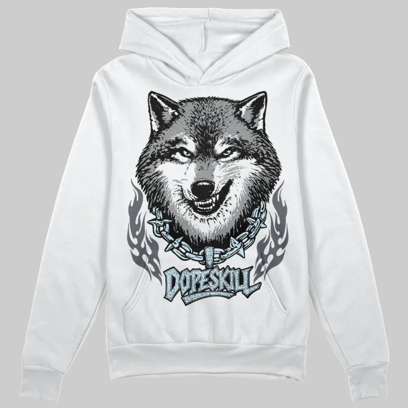 Wolf Grey 5s DopeSkill Hoodie Sweatshirt Wolf Grey Graphic sold by DopeSkill
