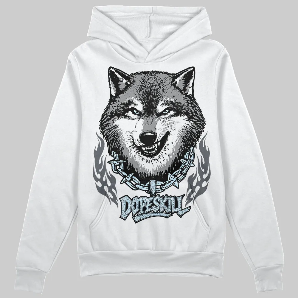 Wolf Grey 5s DopeSkill Hoodie Sweatshirt Wolf Grey Graphic sold by DopeSkill