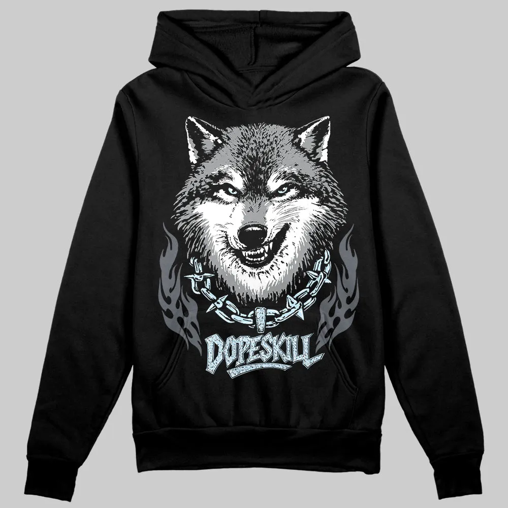 Wolf Grey 5s DopeSkill Hoodie Sweatshirt Wolf Grey Graphic sold by DopeSkill product image thumbnail 2