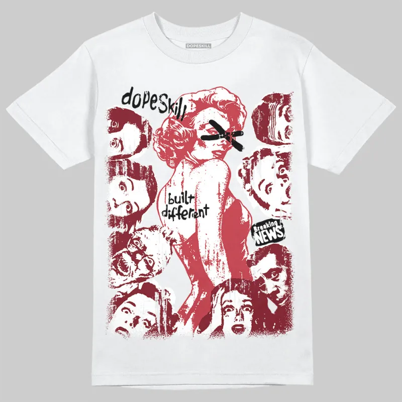 Valentine’s Day 4s DopeSkill T-Shirt Built Different Graphic sold by DopeSkill