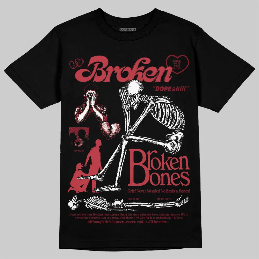 Valentine’s Day 4s DopeSkill T-Shirt Broken Bones Graphic sold by DopeSkill product image thumbnail 2