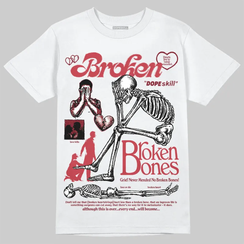Valentine’s Day 4s DopeSkill T-Shirt Broken Bones Graphic sold by DopeSkill