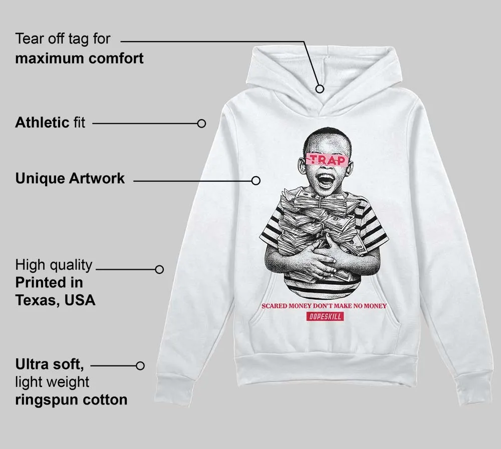 Dunk Valentine's Day DopeSkill Hoodie Sweatshirt Scared Money Don't Make No Money Graphic sold by DopeSkill product image thumbnail 3