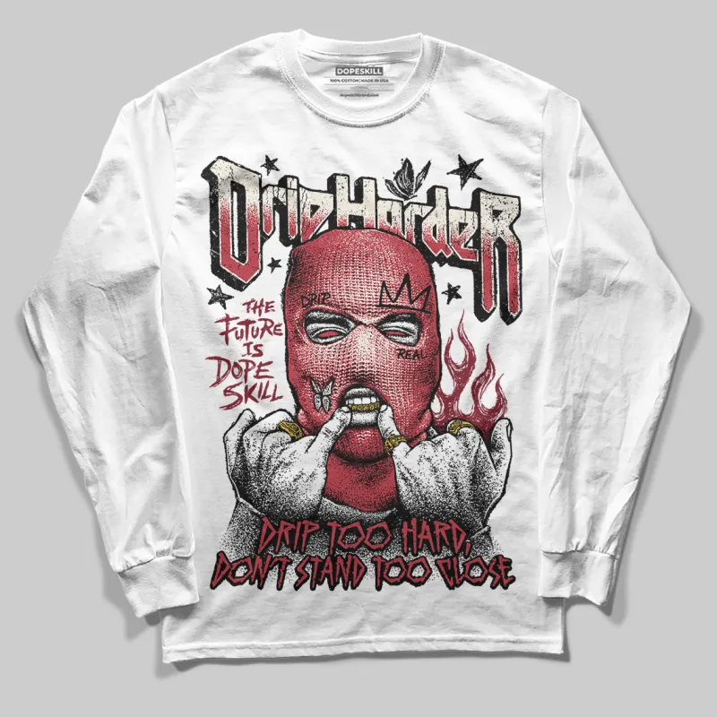 Valentine’s Day 4s DopeSkill Long Sleeve T-Shirt Drip Harder Graphic sold by DopeSkill