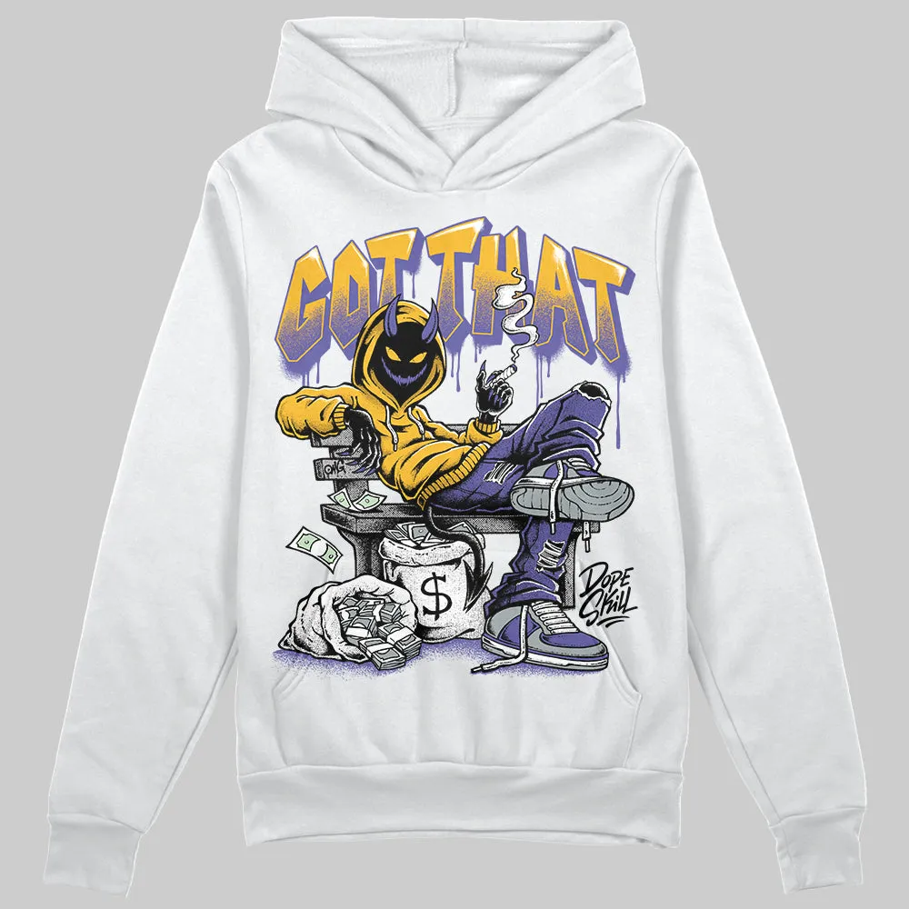 Lakers 4s DopeSkill Hoodie Sweatshirt Got That Graphic sold by DopeSkill product image thumbnail 2