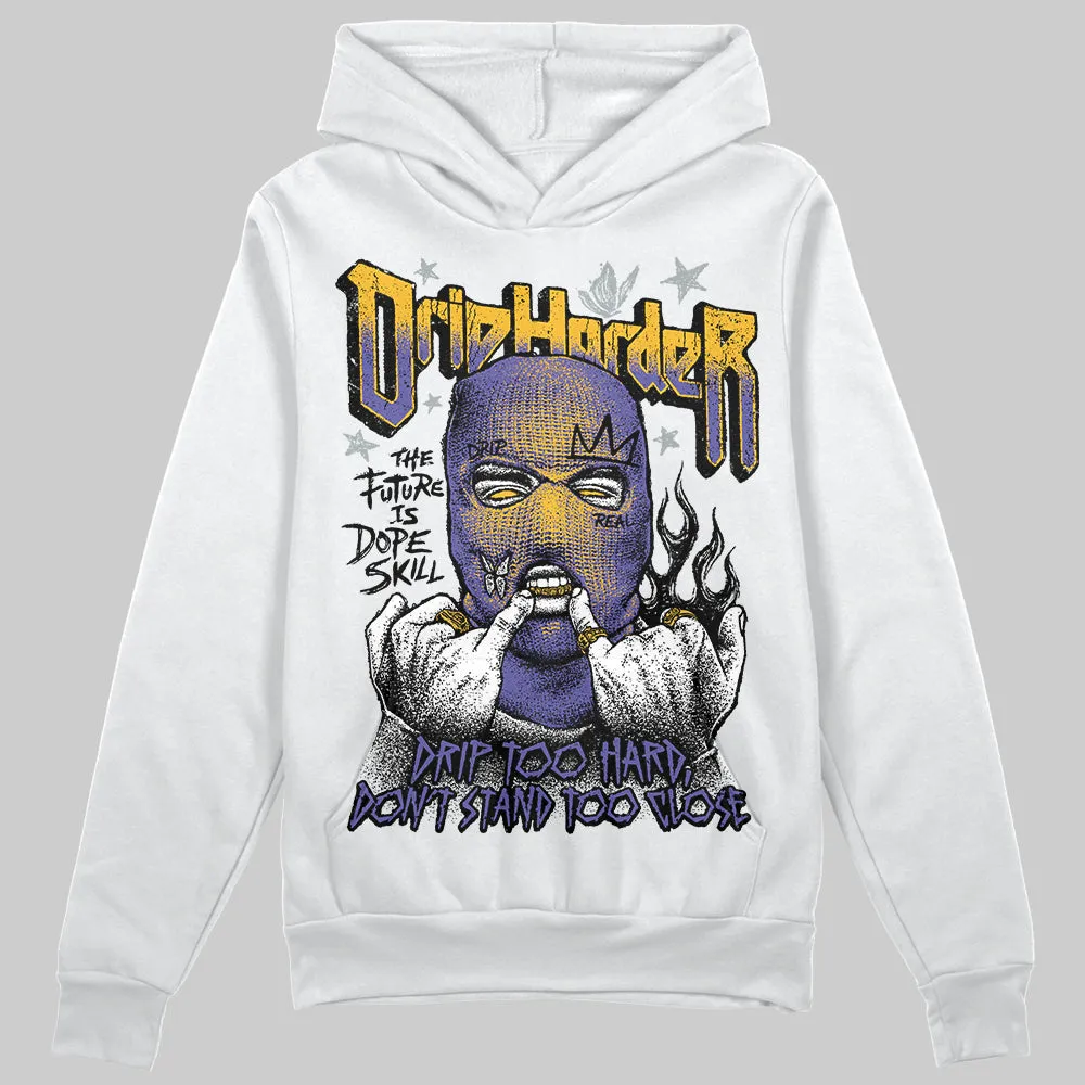 Lakers 4s DopeSkill Hoodie Sweatshirt Drip Harder Graphic sold by DopeSkill product image thumbnail 2