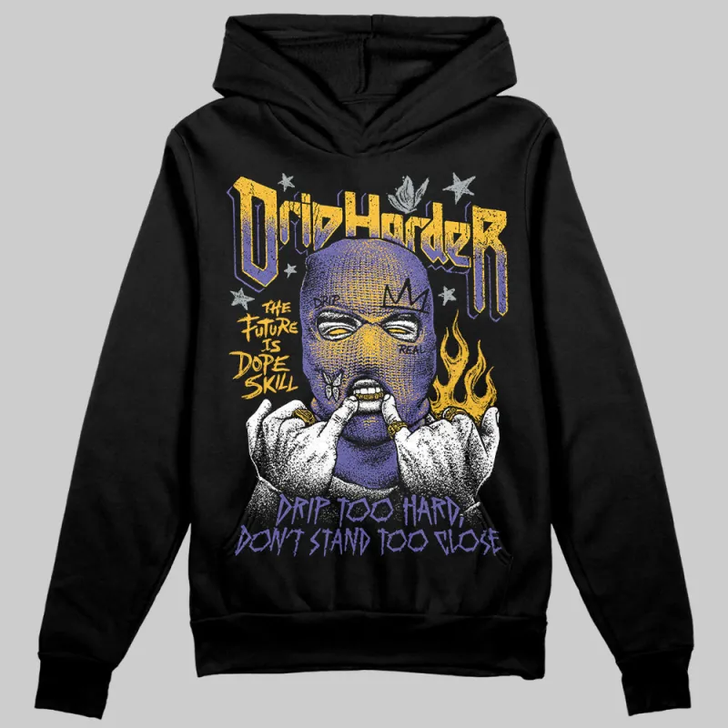 Lakers 4s DopeSkill Hoodie Sweatshirt Drip Harder Graphic sold by DopeSkill