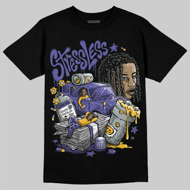 Lakers 4s DopeSkill T-Shirt Stressless Graphic sold by DopeSkill