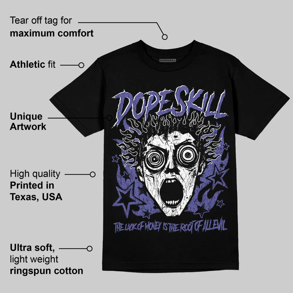 Lakers 4s DopeSkill T-Shirt Root of Evil Graphic sold by DopeSkill product image thumbnail 3