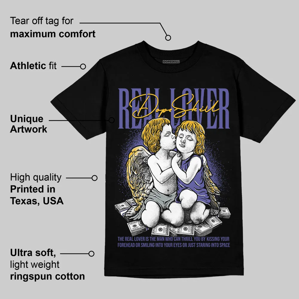 Lakers 4s DopeSkill T-Shirt Real Lover Graphic sold by DopeSkill product image thumbnail 3