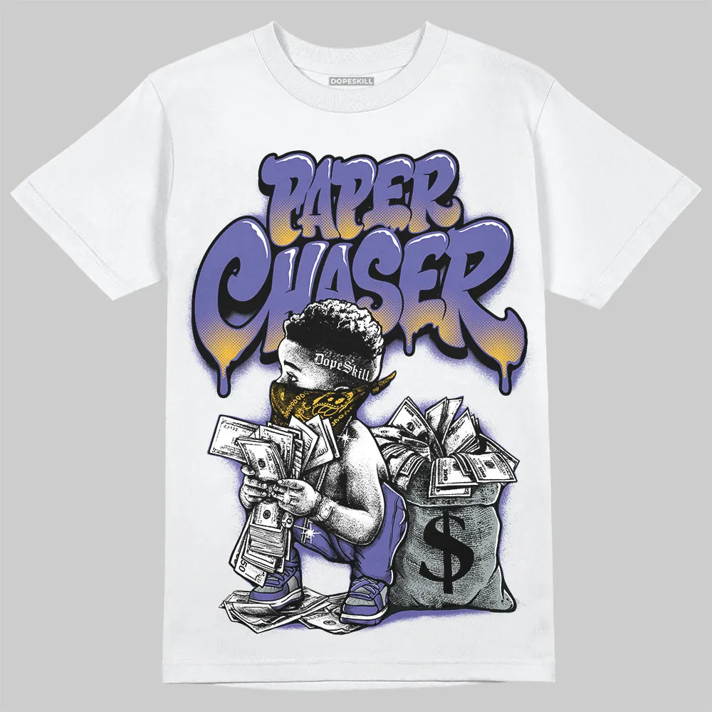Lakers 4s DopeSkill T-Shirt Paper Chaser Boy Graphic sold by DopeSkill product image thumbnail 2