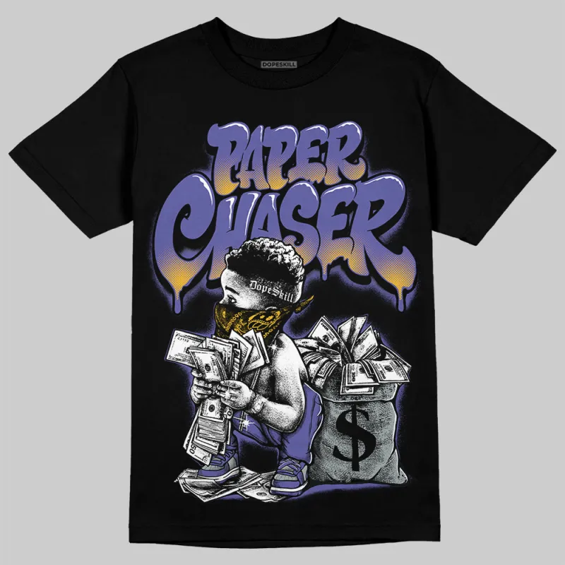 Lakers 4s DopeSkill T-Shirt Paper Chaser Boy Graphic sold by DopeSkill