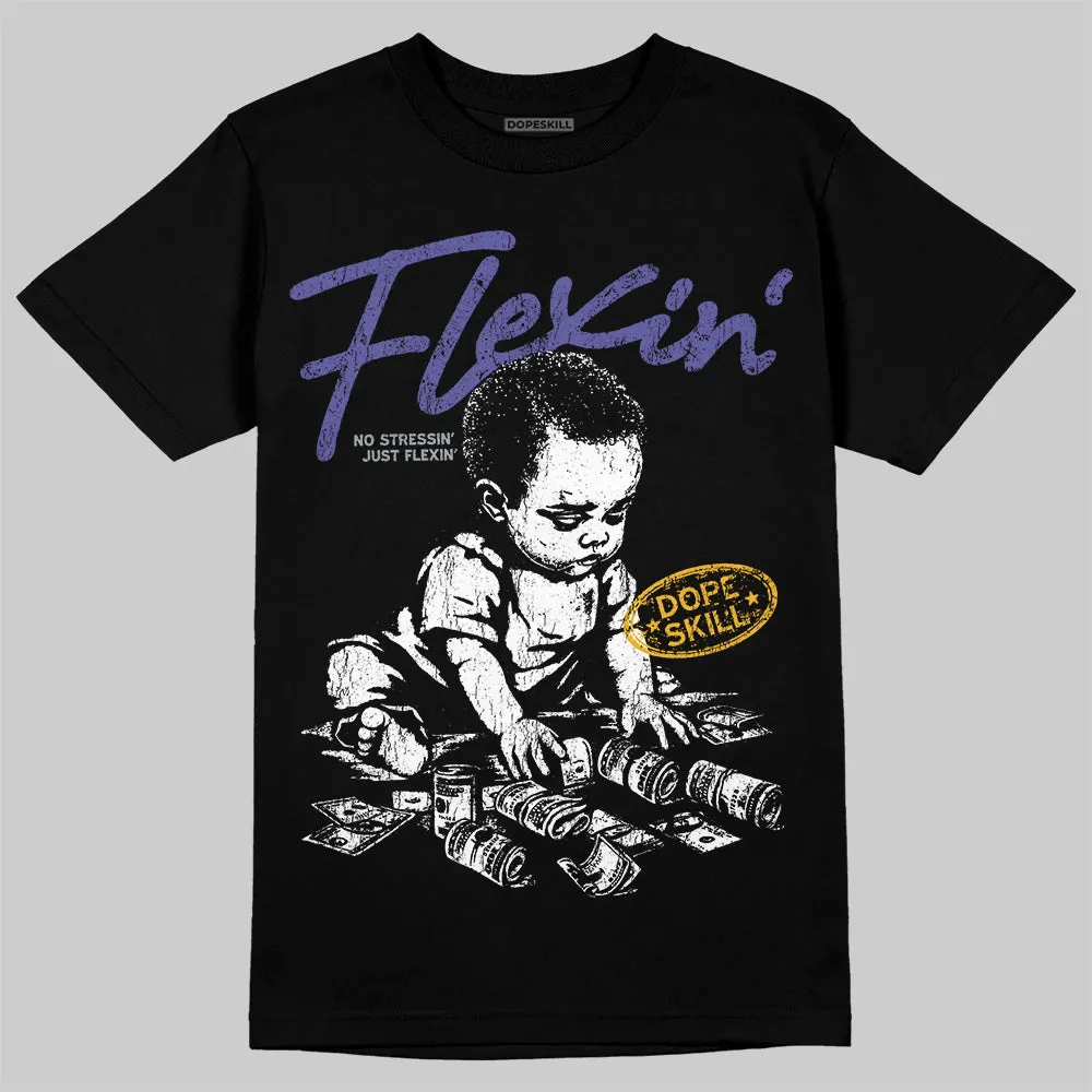 Lakers 4s DopeSkill T-Shirt Flexin' Graphic sold by DopeSkill
