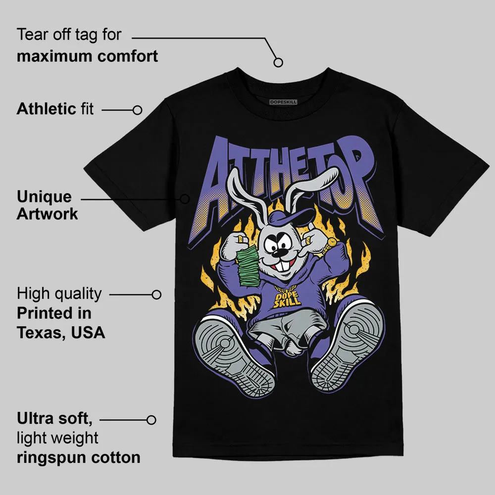 Lakers 4s DopeSkill T-Shirt At The Top Graphic sold by DopeSkill product image thumbnail 3