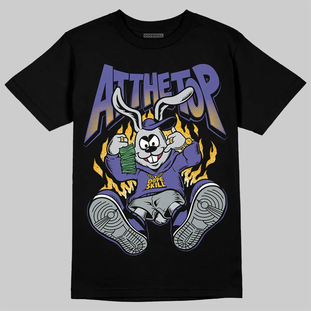 Lakers 4s DopeSkill T-Shirt At The Top Graphic sold by DopeSkill