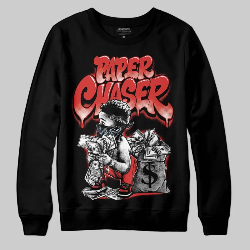 Reverse Infrared 6s DopeSkill Sweatshirt Paper Chaser Boy Graphic sold by DopeSkill