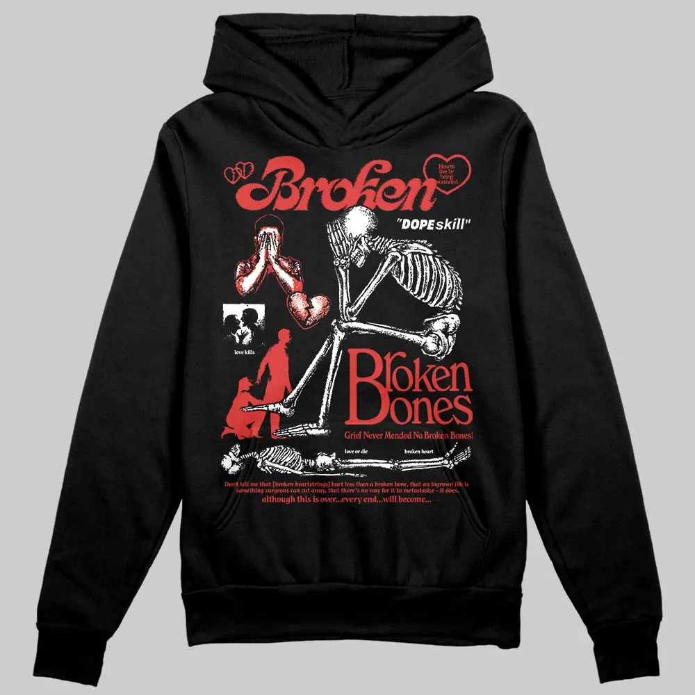 Reverse Infrared 6s DopeSkill Hoodie Sweatshirt Broken Bones Graphic sold by DopeSkill