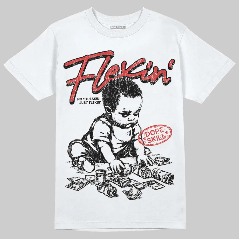 Reverse Infrared 6s DopeSkill T-Shirt Flexin' Graphic sold by DopeSkill product image thumbnail 2