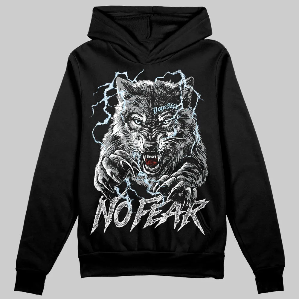 Wolf Grey 5s DopeSkill Hoodie Sweatshirt No Fear Graphic sold by DopeSkill product image thumbnail 2