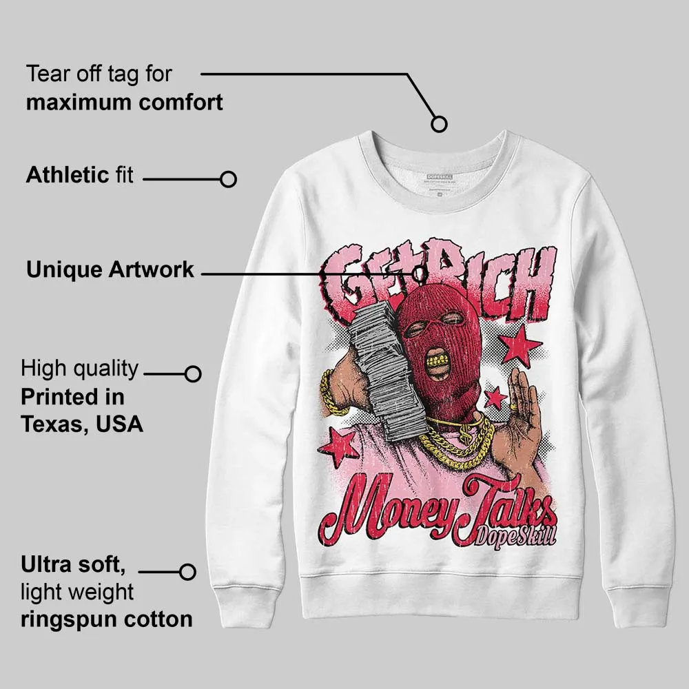 Dunk Valentine's Day DopeSkill Sweatshirt Get Rich Graphic sold by DopeSkill product image thumbnail 3