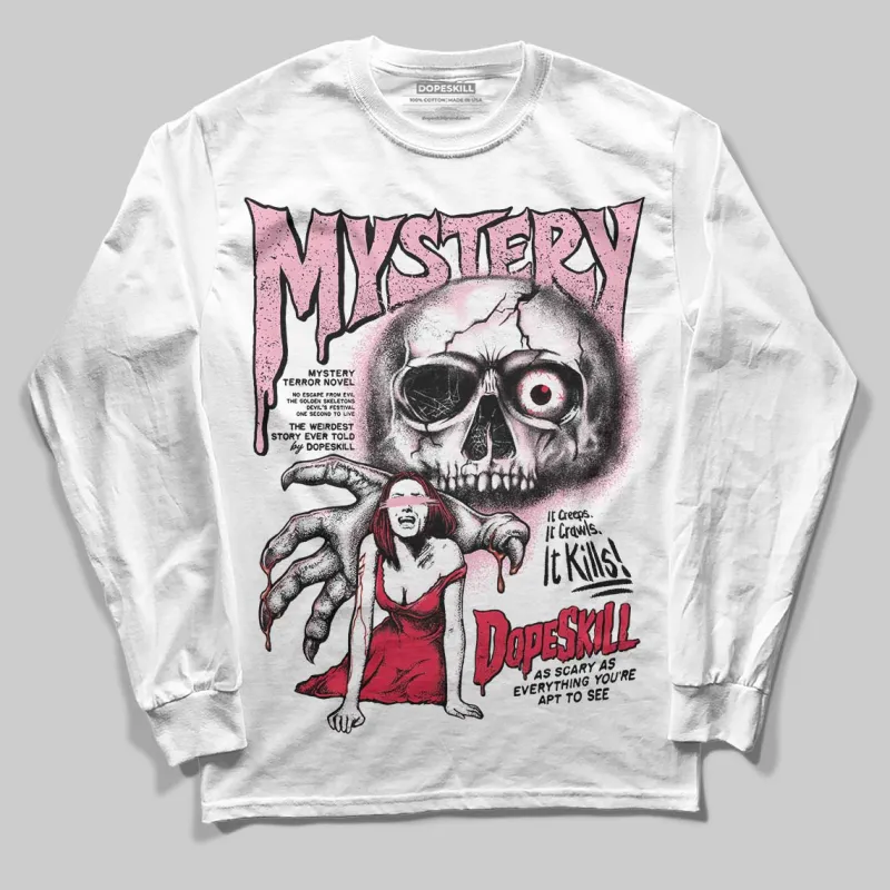 Dunk Valentine's Day DopeSkill Long Sleeve T-Shirt Mystery Ghostly Grasp Graphic made by DopeSkill